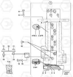 12249 Swivel joint EW50 TYPE 256, Volvo Construction Equipment