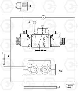 6920 Electrovalve : stabiliser EW50 TYPE 256, Volvo Construction Equipment