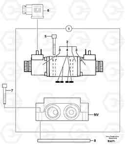 26178 Electrovalve : stabiliser EW50VV TYPE 256, Volvo Construction Equipment