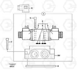 11568 Electrovalve : stabiliser EW70VV TYPE 262, Volvo Construction Equipment