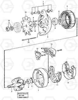 18706 Alternator A20 VOLVO BM A20, Volvo Construction Equipment