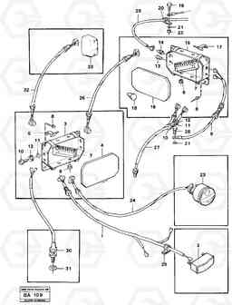 5225 Electrical system,trailer A20 VOLVO BM A20, Volvo Construction Equipment