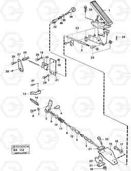 15662 Regulator control A20 VOLVO BM A20, Volvo Construction Equipment