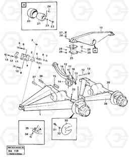 16364 Bogie A20 VOLVO BM A20, Volvo Construction Equipment