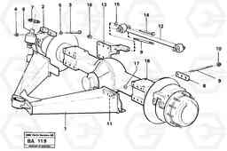 5228 Bogie-wheel suspension A20 VOLVO BM A20, Volvo Construction Equipment