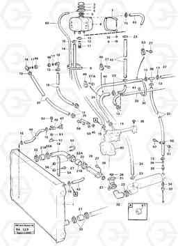 88995 Cooling system A20 VOLVO BM A20, Volvo Construction Equipment