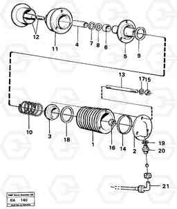 15656 Exhaust pressure regulator A20 VOLVO BM A20, Volvo Construction Equipment