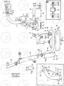 81594 Dumper basket heating A20 VOLVO BM A20, Volvo Construction Equipment