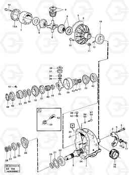 40240 Final drive A20 VOLVO BM A20, Volvo Construction Equipment