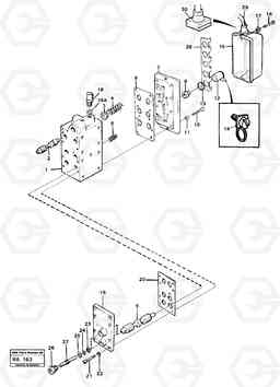 98419 Range selector valve A20 VOLVO BM A20, Volvo Construction Equipment