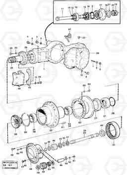 106812 Drive shaft A20 VOLVO BM A20, Volvo Construction Equipment