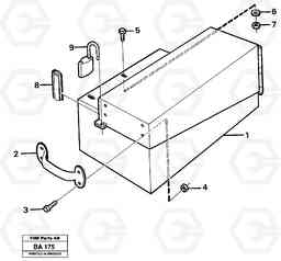 22174 Toolbox A20 VOLVO BM A20, Volvo Construction Equipment