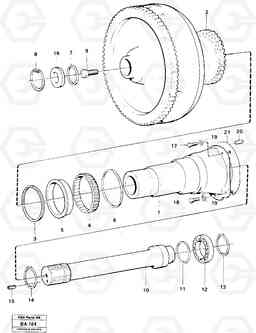 18715 Torque converter A20 VOLVO BM A20, Volvo Construction Equipment