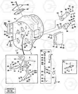 99898 Converter housing with assembly parts A20 VOLVO BM A20, Volvo Construction Equipment