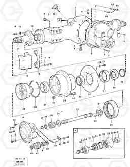 106843 Drive shaft A20 VOLVO BM A20, Volvo Construction Equipment