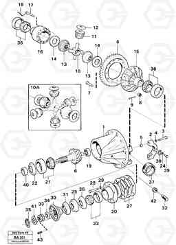 102637 Final drive A20 VOLVO BM A20, Volvo Construction Equipment