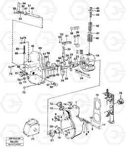 67501 Centrifugal governor A20 VOLVO BM A20, Volvo Construction Equipment