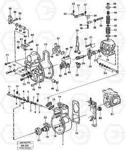 58187 Centrifugal governor A20 VOLVO BM A20, Volvo Construction Equipment