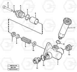 103425 Feed pump A20 VOLVO BM A20, Volvo Construction Equipment