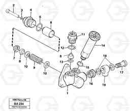 92230 Feed pump A20 VOLVO BM A20, Volvo Construction Equipment