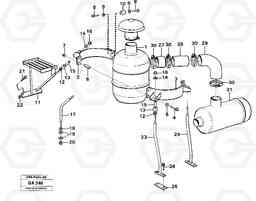 86599 Oil bath air cleaner A20 VOLVO BM A20, Volvo Construction Equipment