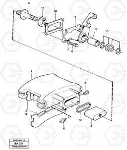 17763 Parking brake A20 VOLVO BM A20, Volvo Construction Equipment