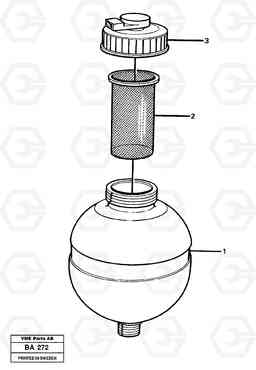 5230 Reservoir, trailer A20 VOLVO BM A20, Volvo Construction Equipment