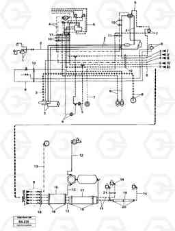 16628 Pneumatic system A20 VOLVO BM A20, Volvo Construction Equipment