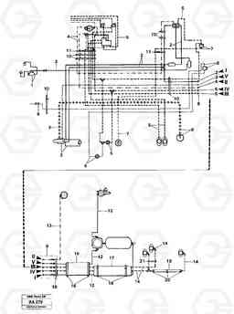 16629 Pneumatic system A20 VOLVO BM A20, Volvo Construction Equipment