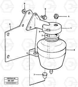 11170 Anti-freeze reservoir A20 VOLVO BM A20, Volvo Construction Equipment