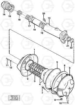 15474 Brake unit A20 VOLVO BM A20, Volvo Construction Equipment