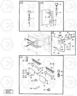 25045 Controls A20 VOLVO BM A20, Volvo Construction Equipment