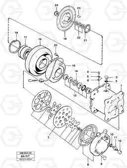 47896 Air compressor A20 VOLVO BM A20, Volvo Construction Equipment