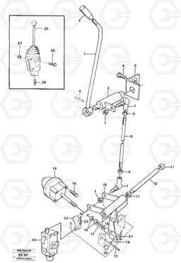 86973 Tip control A20 VOLVO BM A20, Volvo Construction Equipment