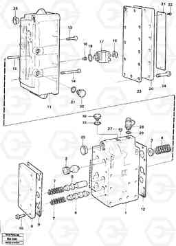 92763 Range selector valve A20 VOLVO BM A20, Volvo Construction Equipment