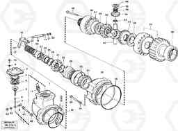 105976 Differential A25C VOLVO BM VOLVO BM A25C SER NO - 10256/ - 60911, Volvo Construction Equipment