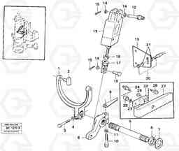 26599 Control for high and low gear A25C VOLVO BM VOLVO BM A25C SER NO - 10256/ - 60911, Volvo Construction Equipment