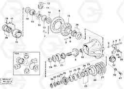 24695 Final drive A25C VOLVO BM VOLVO BM A25C SER NO - 10256/ - 60911, Volvo Construction Equipment