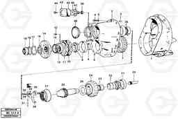 16980 Final drive A25C VOLVO BM VOLVO BM A25C SER NO - 10256/ - 60911, Volvo Construction Equipment