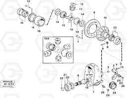 24691 Final drive A25C VOLVO BM VOLVO BM A25C SER NO - 10256/ - 60911, Volvo Construction Equipment