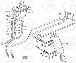 10107 Control for high and low gear A25C VOLVO BM VOLVO BM A25C SER NO - 10256/ - 60911, Volvo Construction Equipment