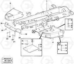 26614 Front frame Assembly A25C VOLVO BM VOLVO BM A25C SER NO - 10256/ - 60911, Volvo Construction Equipment