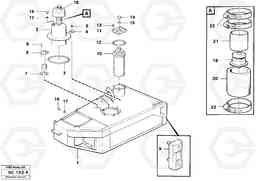 83429 Hydraulic tank A25C VOLVO BM VOLVO BM A25C SER NO - 10256/ - 60911, Volvo Construction Equipment