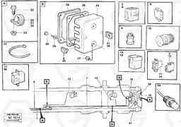 26084 Cable harnesses, rear A25C VOLVO BM VOLVO BM A25C SER NO - 10256/ - 60911, Volvo Construction Equipment