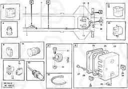 26111 Cable harnesses, rear A25C VOLVO BM VOLVO BM A25C SER NO - 10256/ - 60911, Volvo Construction Equipment