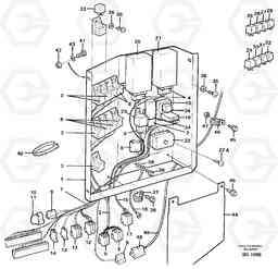 26112 Distribution box, left A25C VOLVO BM VOLVO BM A25C SER NO - 10256/ - 60911, Volvo Construction Equipment