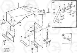 88962 Mudguards and splash guard A25C VOLVO BM VOLVO BM A25C SER NO - 10256/ - 60911, Volvo Construction Equipment