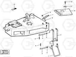 25521 Foot step A25C VOLVO BM VOLVO BM A25C SER NO - 10256/ - 60911, Volvo Construction Equipment