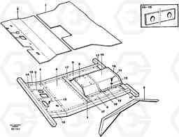 51543 Floor A25C VOLVO BM VOLVO BM A25C SER NO - 10256/ - 60911, Volvo Construction Equipment