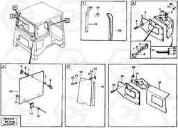 25524 Cover plates and doors A25C VOLVO BM VOLVO BM A25C SER NO - 10256/ - 60911, Volvo Construction Equipment